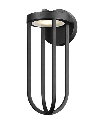 Leland LED Outdoor Wall Mount in Sand Black (224|5005M-BK-LED)