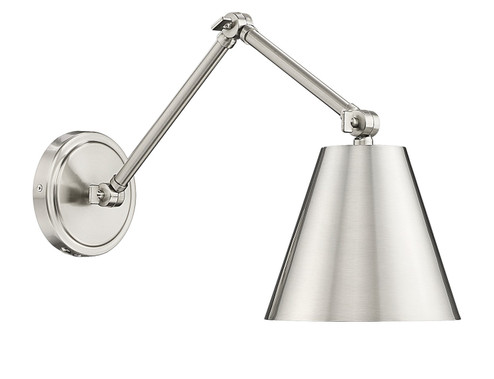 Regent One Light Wall Sconce in Brushed Nickel (224|347S-BN)