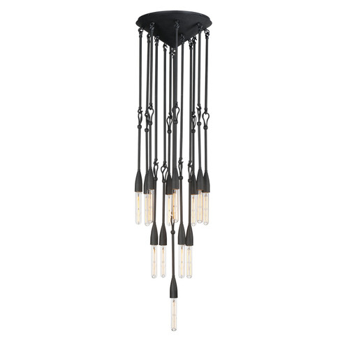 Pioneer 13 Light Pendant in Anthracite (16|27719AR)