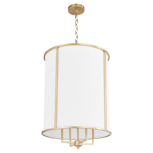 Eldorado Four Light Entry in Aged Brass (19|6705-4-80)