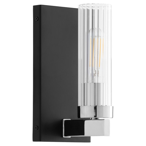 Kilbey One Light Vanity in Matte Black w/ Chrome (19|533-1-5914)