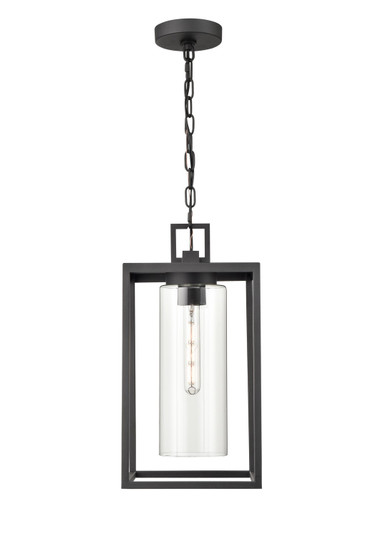 Ellway One Light Outdoor Hanging Lantern in Textured Black (59|93141-TBK)