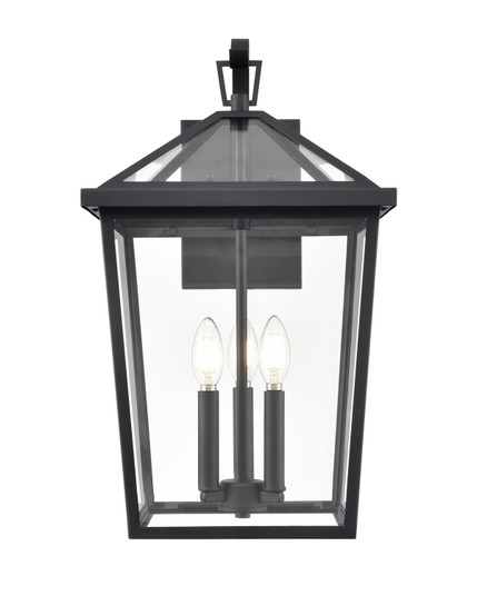 Mensun Three Light Outdoor Wall Sconce in Textured Black (59|92303-TBK)