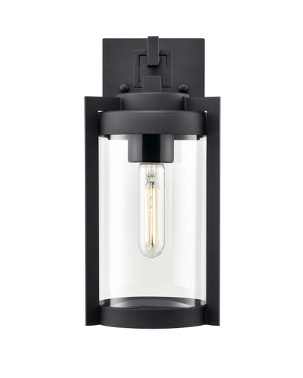Ellway One Light Outdoor Wall Sconce in Textured Black (59|91501-TBK)