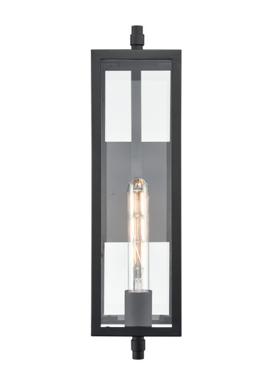 Messi One Light Outdoor Wall Sconce in Textured Black (59|230101-TBK)