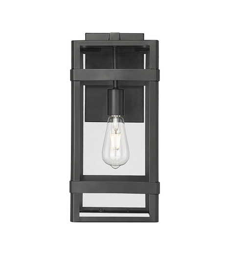 Payton One Light Outdoor Wall Sconce in Powder Coated Black (59|10711-PBK)