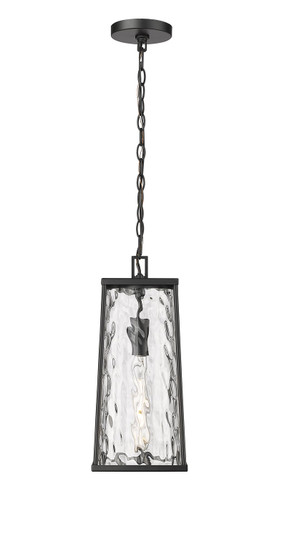 Dutton One Light Outdoor Hanging Lantern in Powder Coated Black (59|10621-PBK)