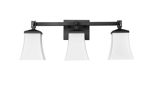 Sonorra Three Light Vanity in Matte Black (59|10203-MB) Sonorra Three Light Vanity in Matte Black (59|10203-MB)
