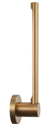 Novelle LED Wall Sconce in Aged Gold Brass (423|W31418AG)