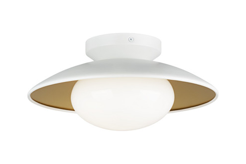 Hatley One Light Ceiling Mount in White (423|M13111WHOP)
