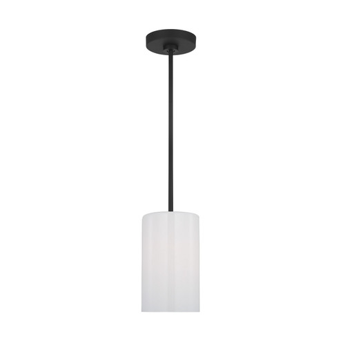 Rhett One Light Mini Pendant in Midnight Black (1|GLP1001MBK)