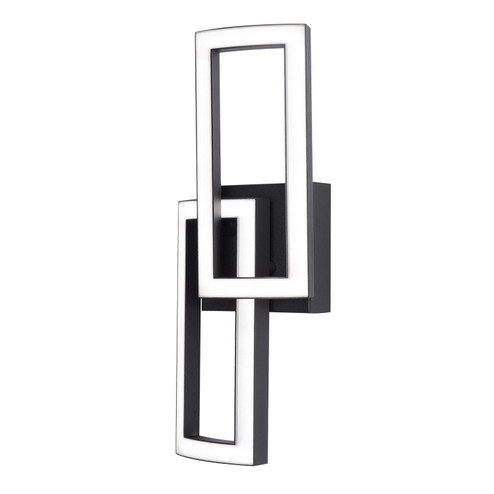 Sia LED Wall Sconce in Black (162|SIAS0717LAJUDBK)