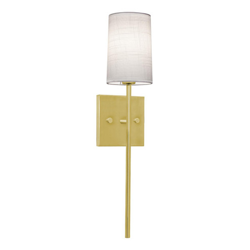 Rose One Light Wall Sconce in Satin Brass (162|ROSS0420CBSB)