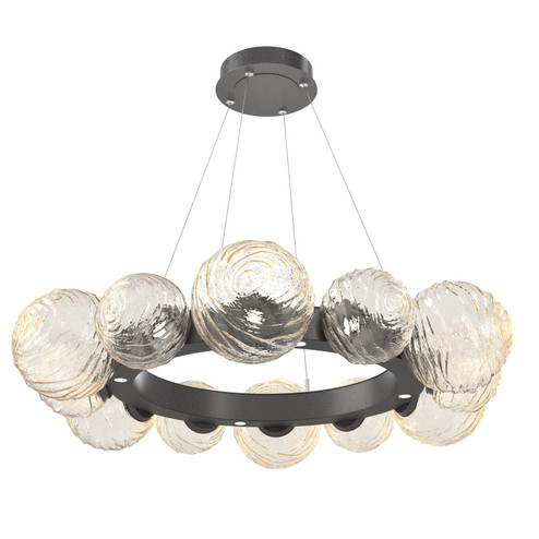 Gaia LED Pendant in Graphite (404|CHB0092-39-GP-A-CA1-L3)