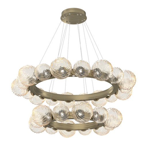 Gaia LED Pendant in Heritage Brass (404|CHB0092-2T-HB-A-CA1-L1)