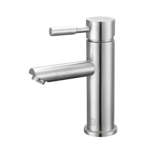 Mia Single Handle Bathroom Faucet in Brushed Nickel (173|FAV-1008BNK)