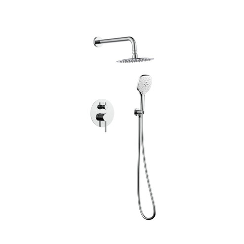 George Complete Shower Faucet System With Rough-In Valve in Chrome (173|FAS-9001PCH)