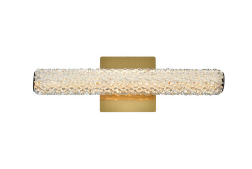 Bowen LED Wall Sconce in Satin Gold (173|3800W18SG)