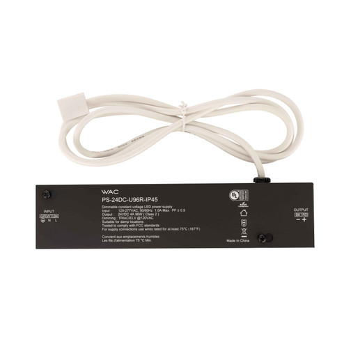 Invisiled Outdoor Outdoor Remote Power Supply in BLACK (34|PS-24DC-U96R-IP45)