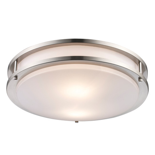 Two Light Flush Mount in Brushed Nickel (110|10361 BN)