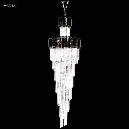 Contemporary Europa 26 Light Chandelier in Silver (64|97007S2JA)