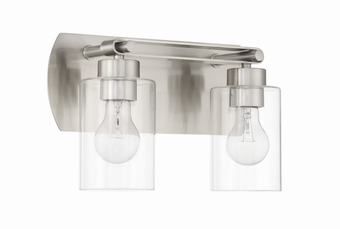 Hendrix Two Light Vanity in Brushed Polished Nickel (46|17614BNK2)