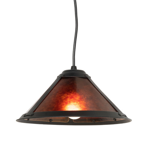 Sutter One Light Pendant in Black Metal (57|265839)