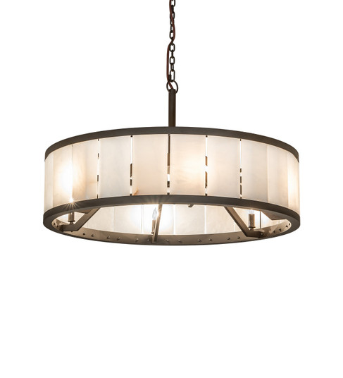 Hokaiseki Six Light Chandelier in Oil Rubbed Bronze (57|265763)