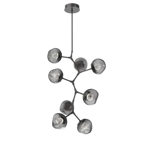 Luna LED Chandelier in Graphite (404|CHB0095-VB-GP-FS-001-L3)