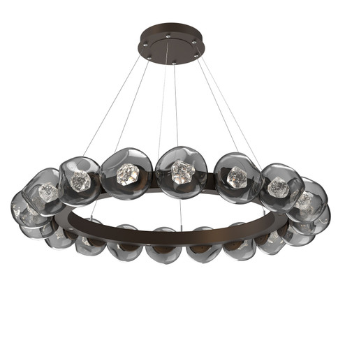 Luna LED Chandelier in Flat Bronze (404|CHB0095-48-FB-ZS-CA1-L3)