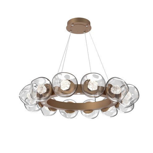 Luna LED Chandelier in Novel Brass (404|CHB0095-36-NB-ZC-CA1-L1)