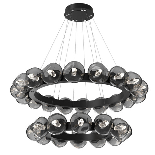 Luna LED Chandelier in Matte Black (404|CHB0095-2T-MB-GS-CA1-L1)