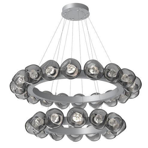 Luna LED Chandelier in Classic Silver (404|CHB0095-2T-CS-ZS-CA1-L3)