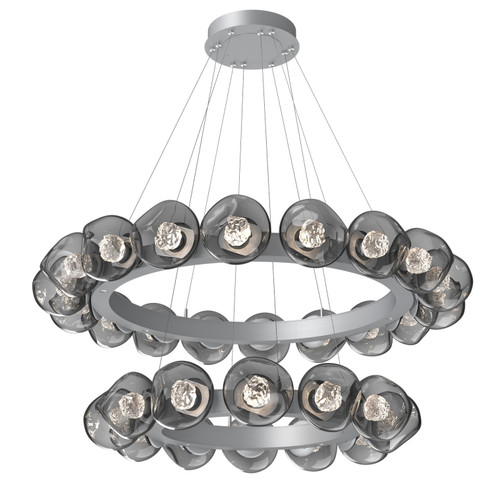 Luna LED Chandelier in Classic Silver (404|CHB0095-2T-CS-FS-CA1-L1)