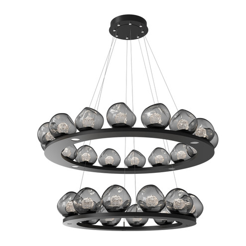 Luna LED Chandelier in Matte Black (404|CHB0095-2B-MB-FS-CA1-L1)