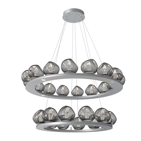 Luna LED Chandelier in Classic Silver (404|CHB0095-2B-CS-GS-CA1-L3)