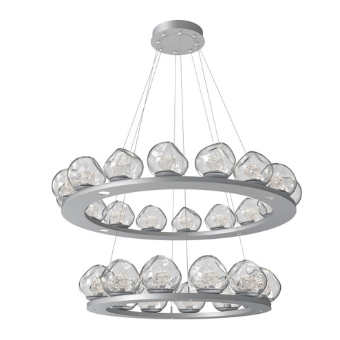 Luna LED Chandelier in Classic Silver (404|CHB0095-2B-CS-FC-CA1-L3)