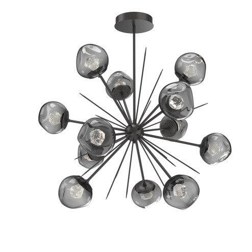 Luna LED Chandelier in Graphite (404|CHB0095-0H-GP-ZS-001-L1)