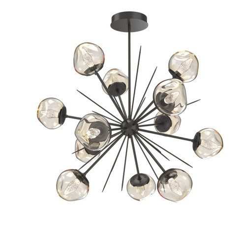 Luna LED Chandelier in Graphite (404|CHB0095-0H-GP-GA-001-L1)