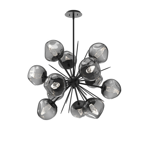 Luna LED Chandelier in Matte Black (404|CHB0095-0G-MB-GS-001-L1)