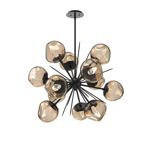 Luna LED Chandelier in Matte Black (404|CHB0095-0G-MB-GB-001-L1)