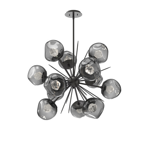 Luna LED Chandelier in Graphite (404|CHB0095-0G-GP-ZS-001-L3)