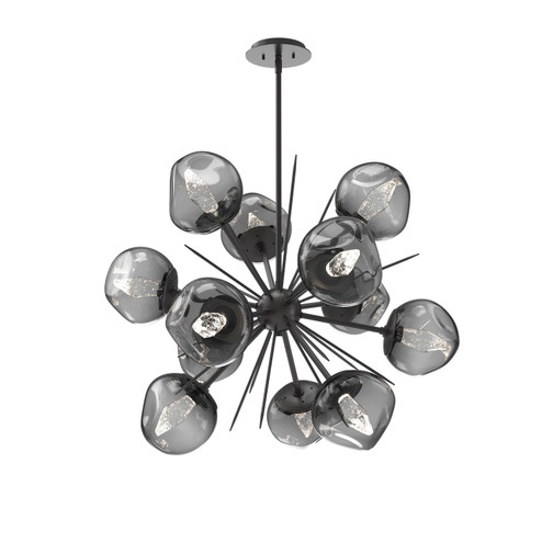 Luna LED Chandelier in Graphite (404|CHB0095-0G-GP-GS-001-L3)