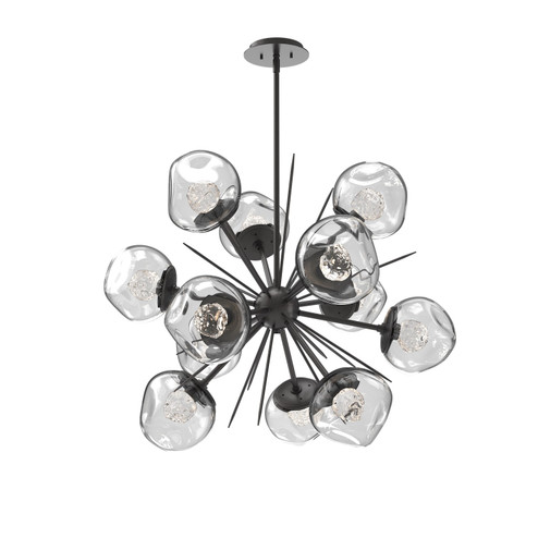 Luna LED Chandelier in Graphite (404|CHB0095-0G-GP-FC-001-L1)