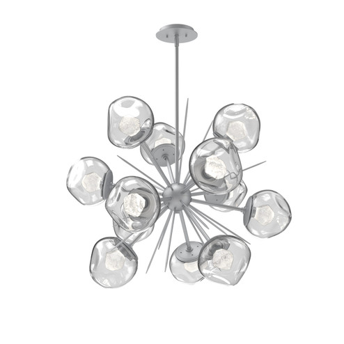 Luna LED Chandelier in Classic Silver (404|CHB0095-0G-CS-ZC-001-L1)