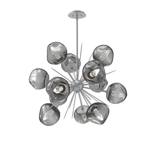 Luna LED Chandelier in Classic Silver (404|CHB0095-0G-CS-GS-001-L3)