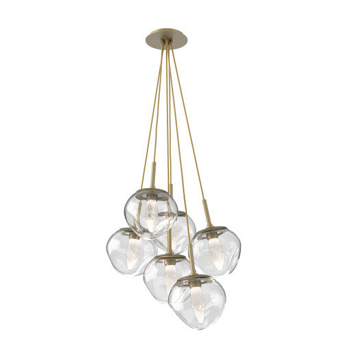 Luna LED Pendant in Gilded Brass (404|CHB0095-0F-GB-GC-C01-L3)