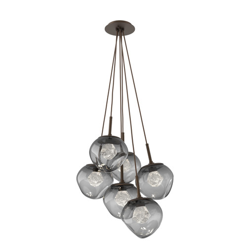 Luna LED Pendant in Flat Bronze (404|CHB0095-0F-FB-ZS-C01-L1)