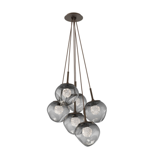 Luna LED Pendant in Flat Bronze (404|CHB0095-0F-FB-FS-C01-L3)