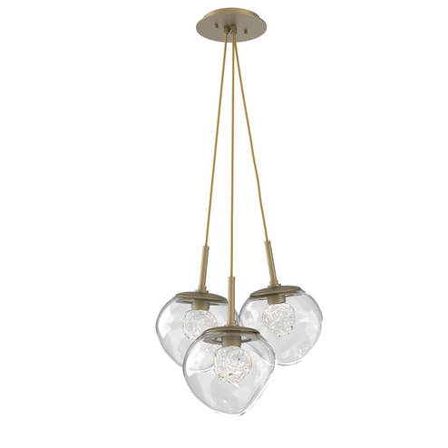 Luna LED Pendant in Gilded Brass (404|CHB0095-0E-GB-FC-C01-L1)